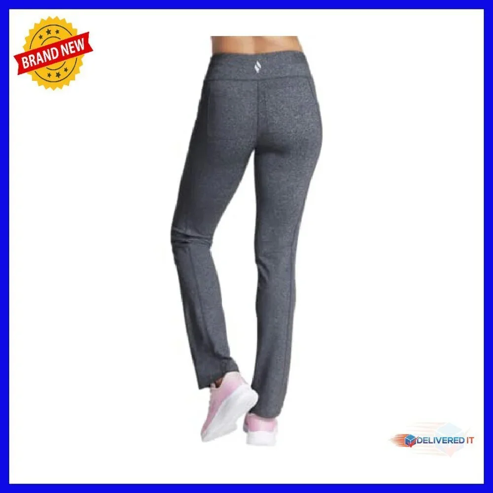 Soft Nylon Spandex Active Pants with Smartphone Pockets 31